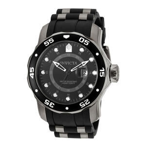 Invicta Pro Diver SCUBA Swiss Ronda 515.24H - 48mm, Black, Gunmetal (6996)